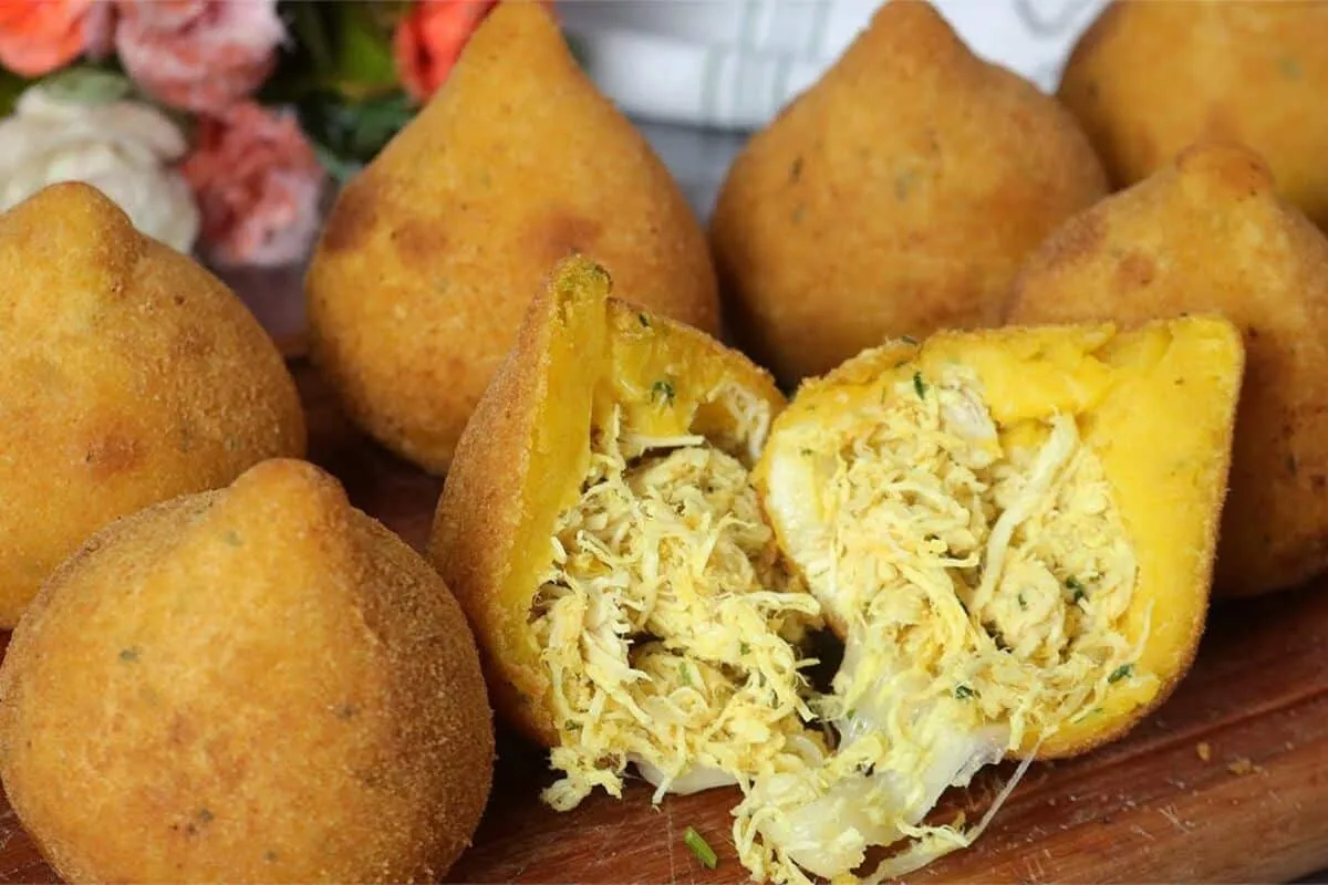 Massa de coxinha especial para o Dia das Mães, que fica supe