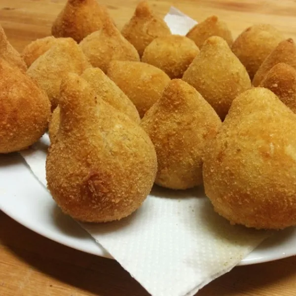 Massa de Coxinha Simples