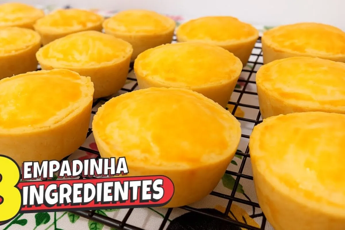 Massa de empadinha perfeita daquelas que desmancha na boca c
