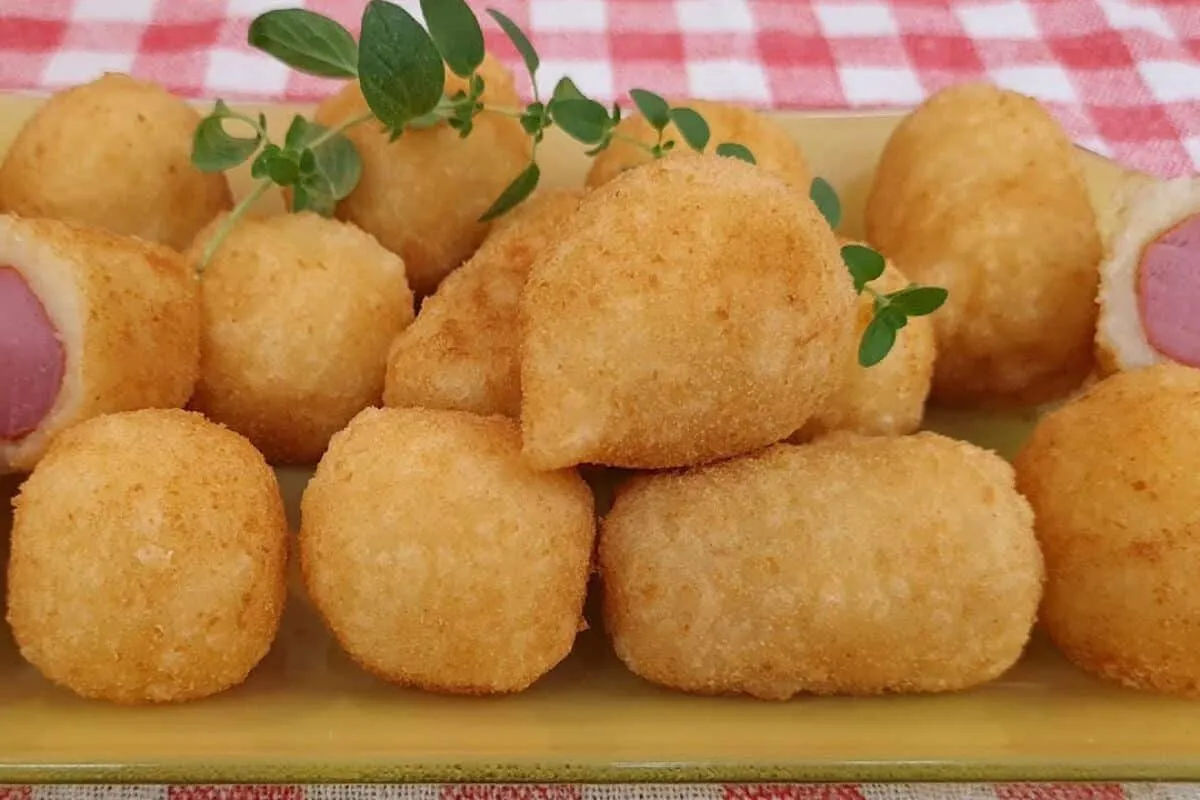 Massa de mandioca para salgado, para você fazer salgados irr