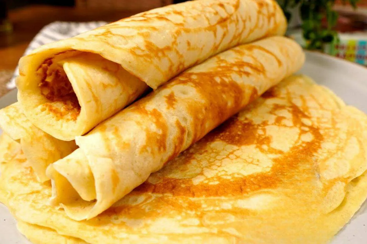 Massa de panqueca fácil de preparar coringa para qualquer ti