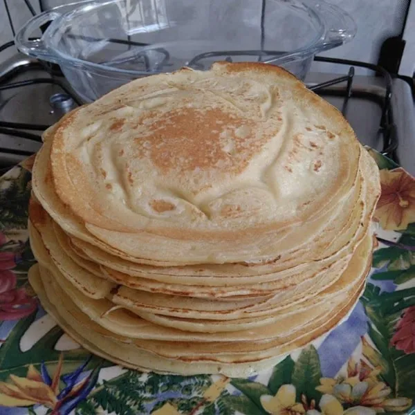 Massa de Panqueca Leve