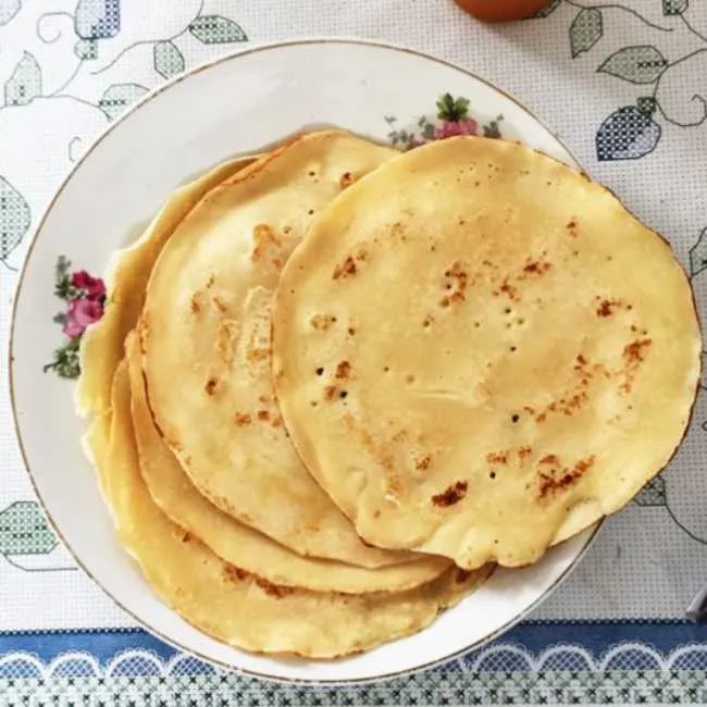 Massa de Panqueca Salgada