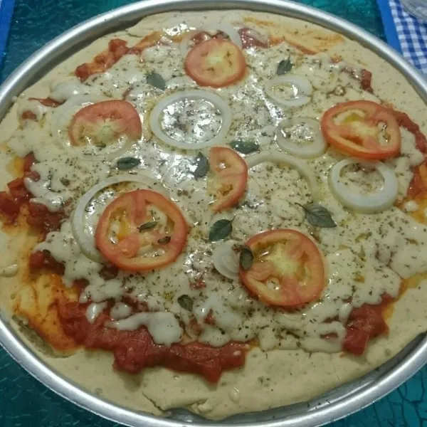 Massa de Pizza de Liquidificador