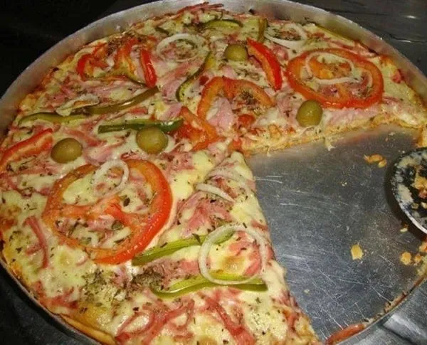 Massa de Pizza de Liquidificador sem Glúten