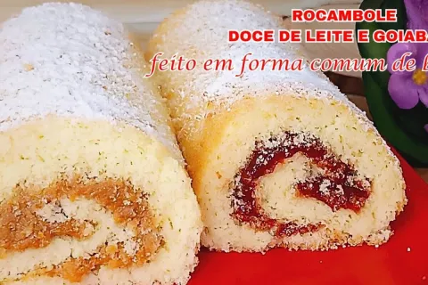 Massa de rocambole leve, fácil de fazer e que não quebra na 