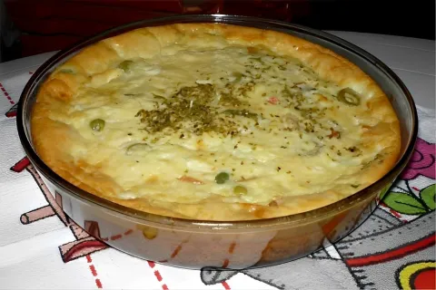 Massa de torta de liquidificador versátil para usar com qual
