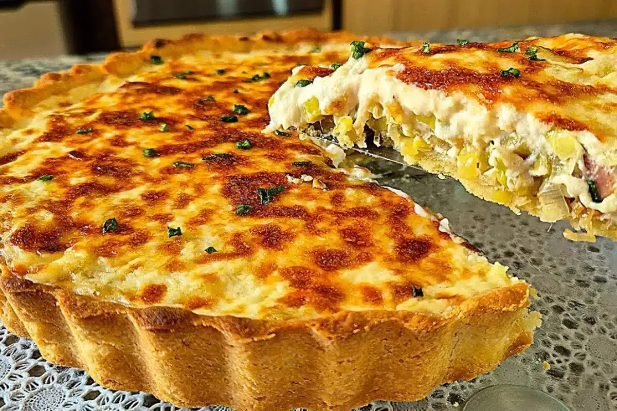 Massa para quiche amanteigada que derrete na boca, para você