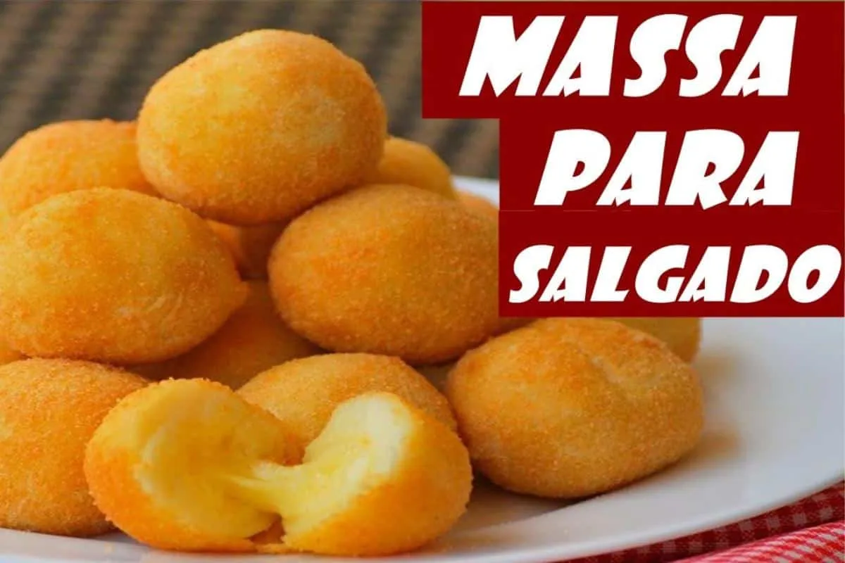 Massa para salgado frito perfeita e do jeito mais fácil de f