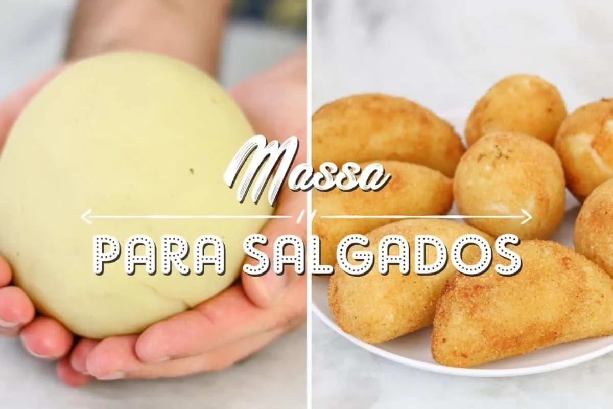 Massa para salgados que fica perfeita e dá para guardar cong