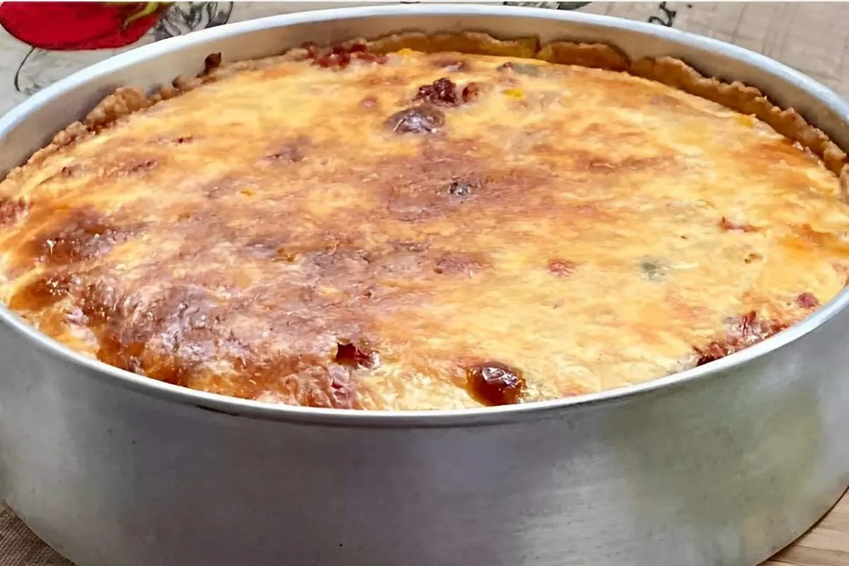 Massa para torta salgada deliciosa e fácil de fazer com apen