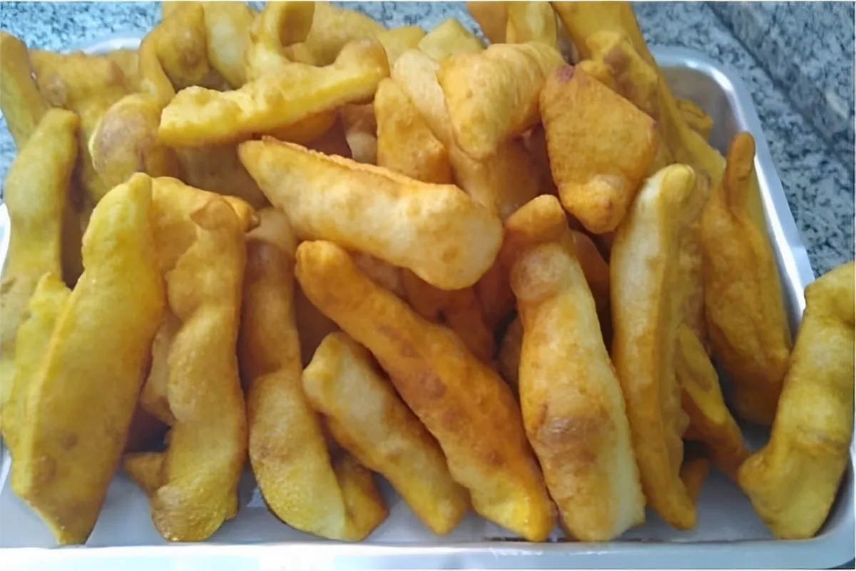 Massinha frita da vovó receita que minha avó fazia pra mim e