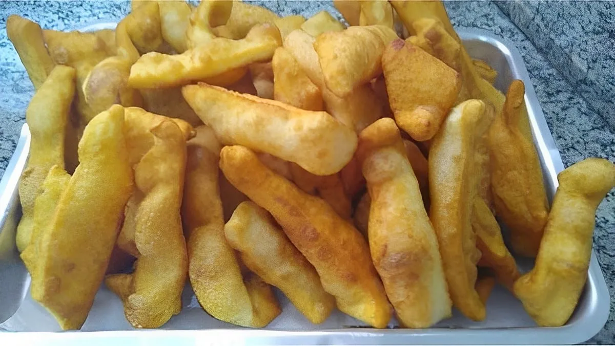 Massinha frita receita que minha avó fazia pra gente comer n