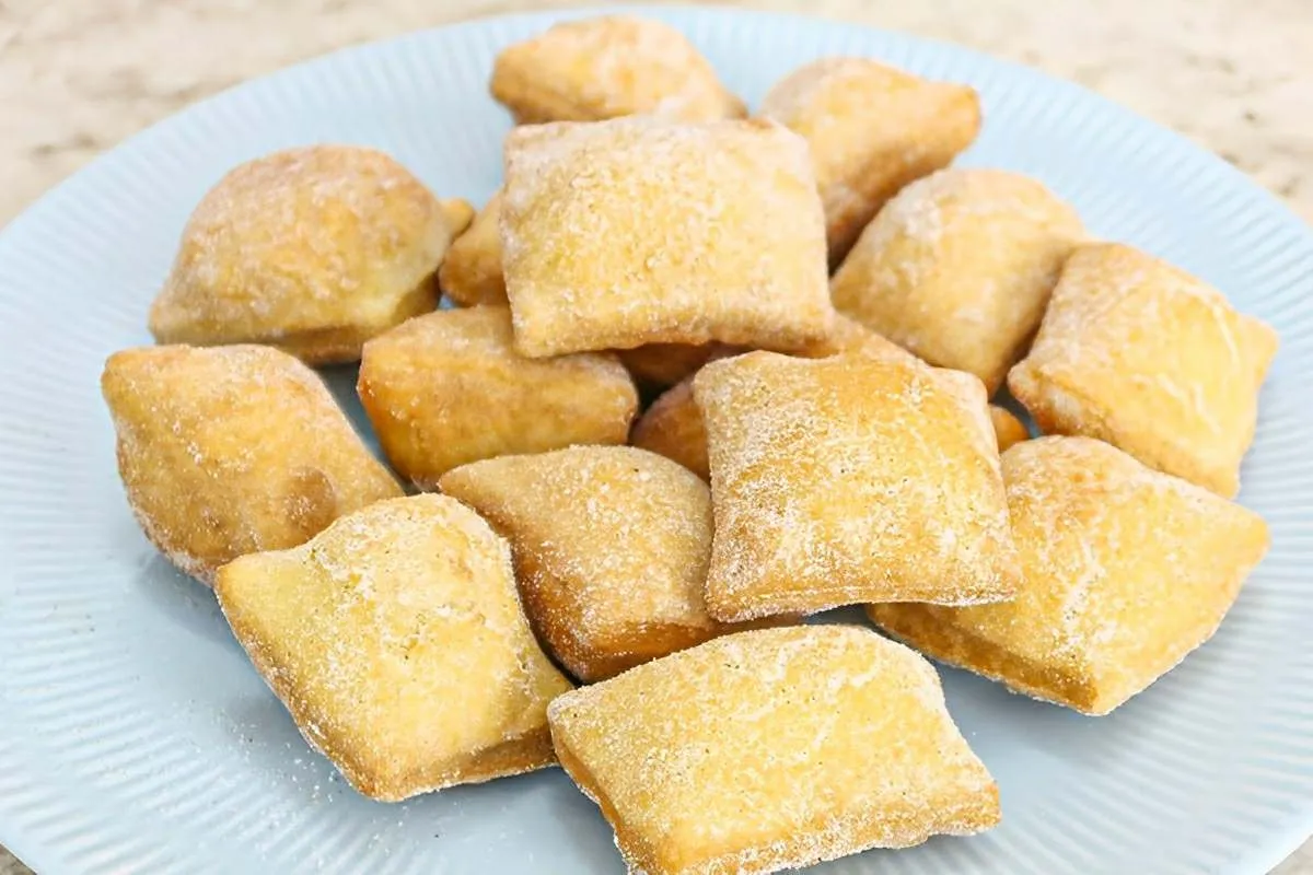 Merenda ou massinha frita com apenas 3 ingredientes para o l