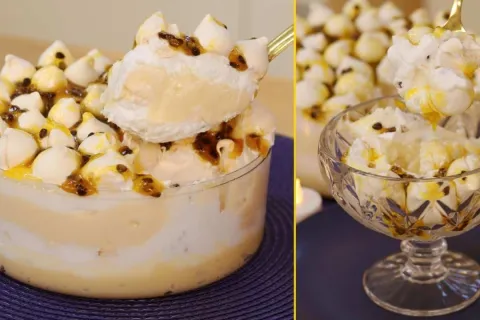 Merengue de maracujá uma sobremesa que vai ser um arraso na 