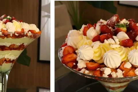 Merengue de morango: veja como montar essa sobremesa maravil
