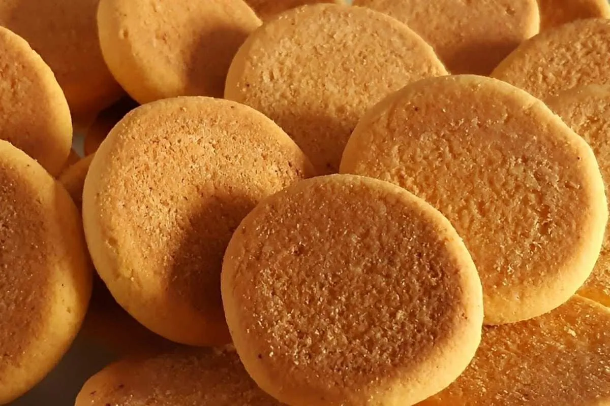 Minha avó finalmente revelou a receita de bolachinha de fubá