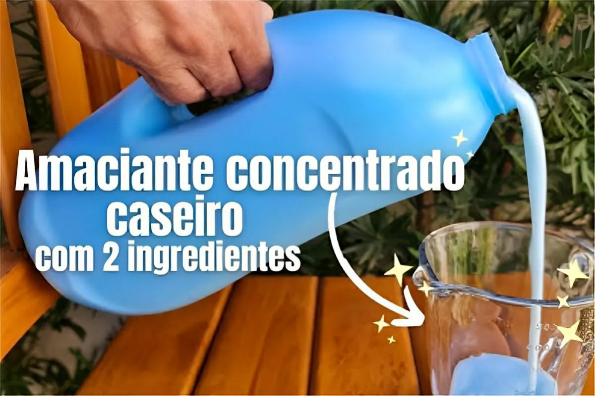 Misture esses 2 ingredientes e prepare um poderoso amaciante