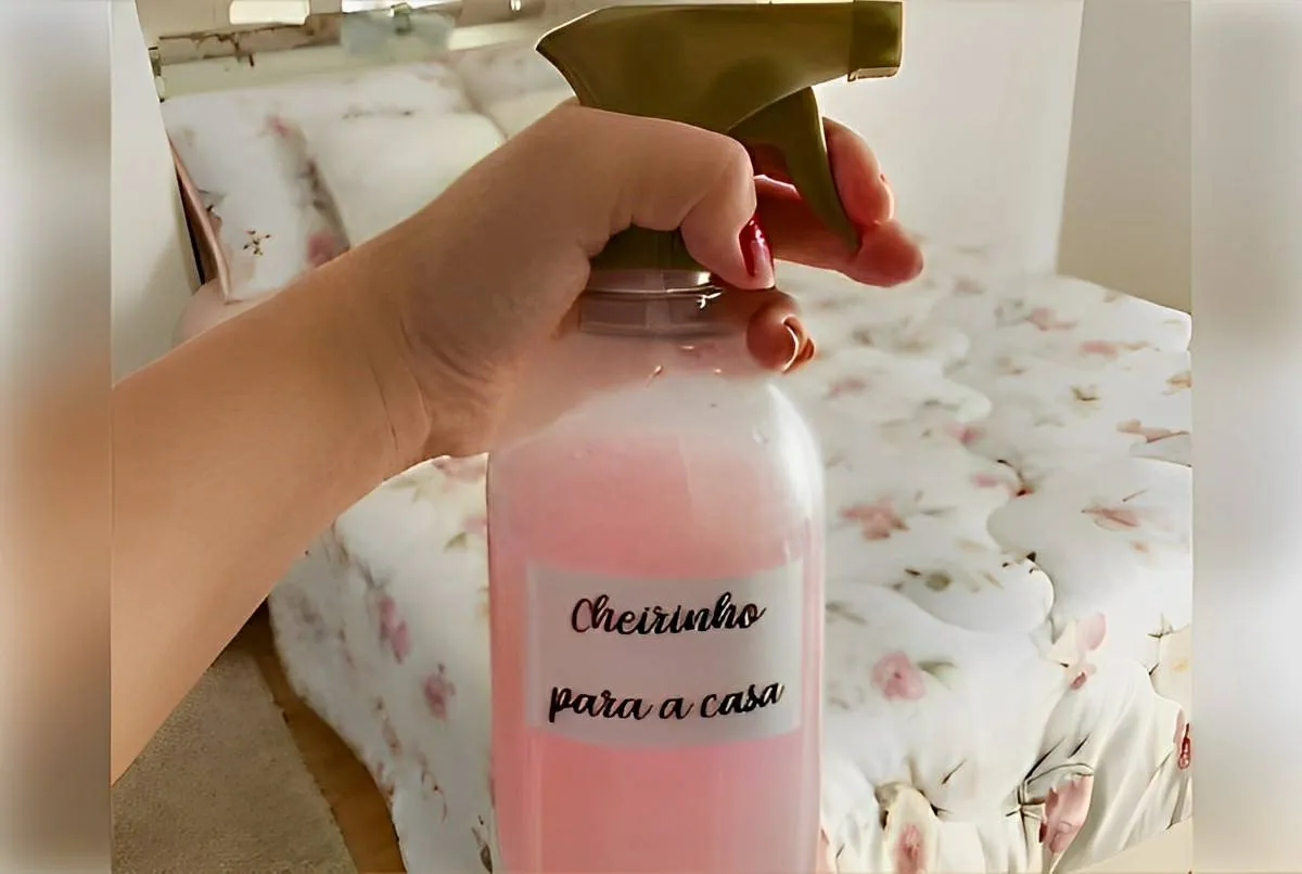 Misturei esses 3 produtos do armário e fiz um cheirinho pra