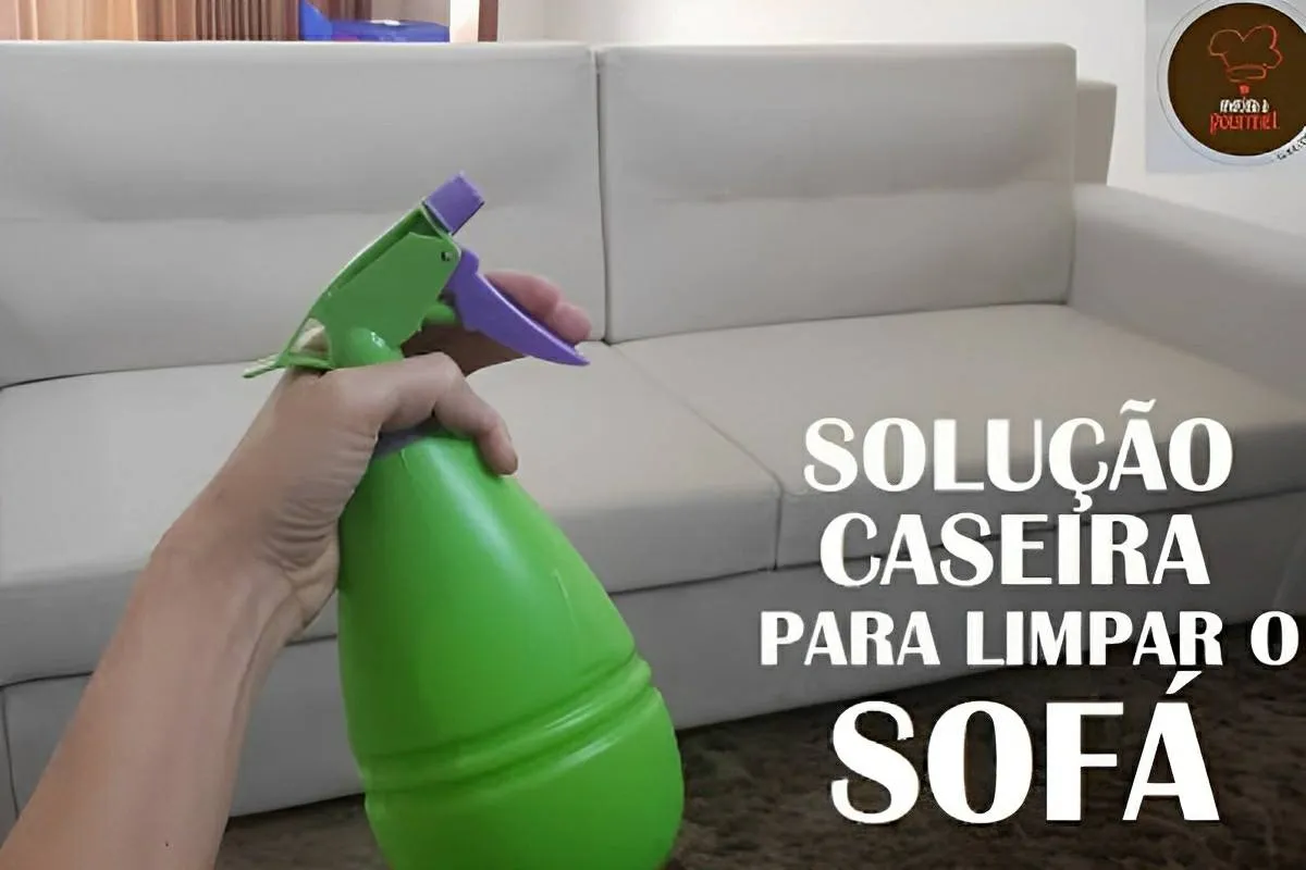 Misturei esses ingredientes passei no sofá e ele ficou novin
