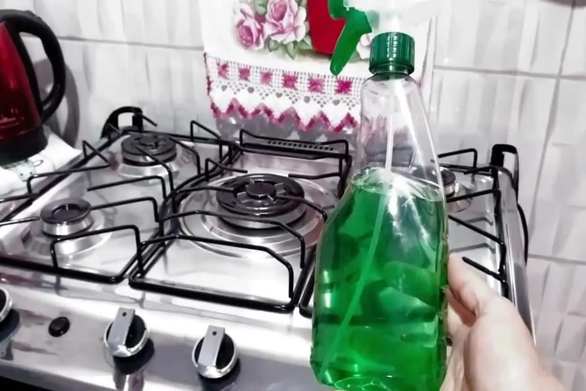 Misturinha caseira para dar brilho em fogão e não deixar man