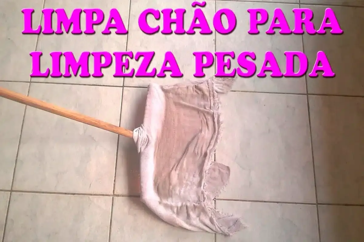 Misturinha caseira para limpar chão: me ensinaram um segredo
