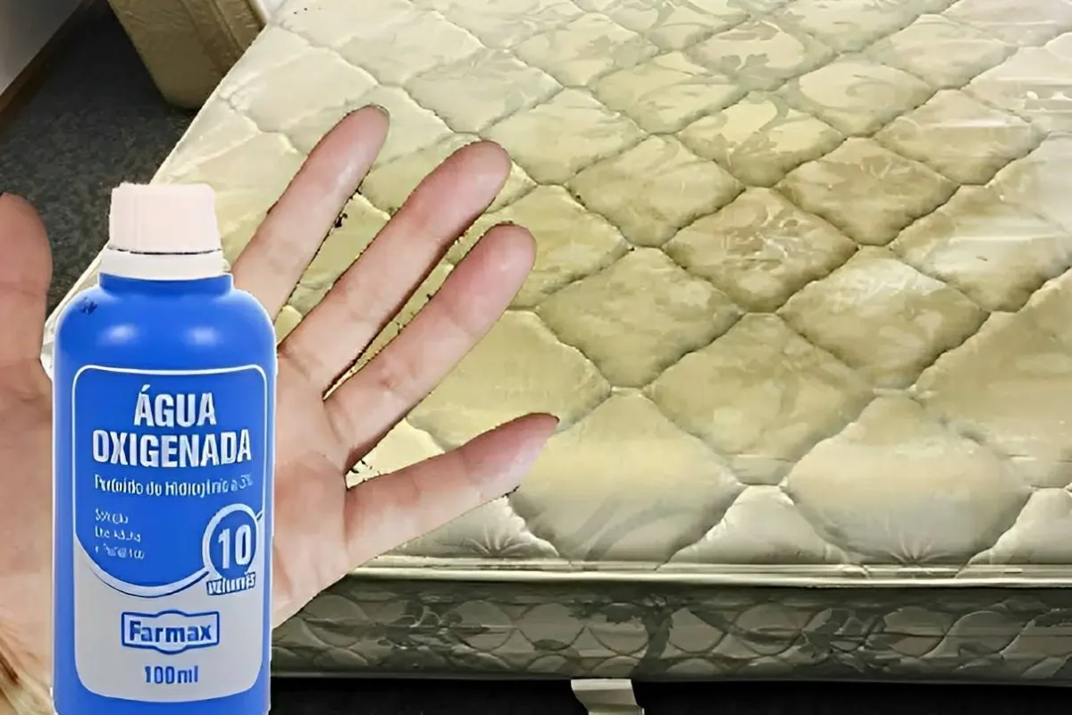 Misturinha caseira para limpar colchão com um ingrediente se
