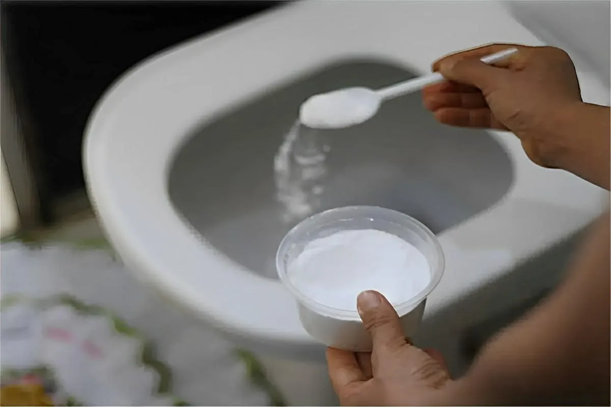 Misturinha caseira para limpar vaso sanitário e eliminar os
