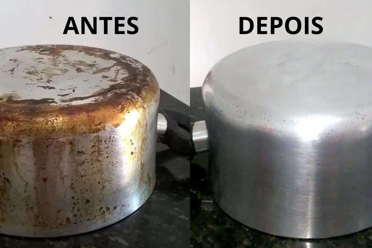 Misturinha caseira perfeita para limpar panela manchada de g
