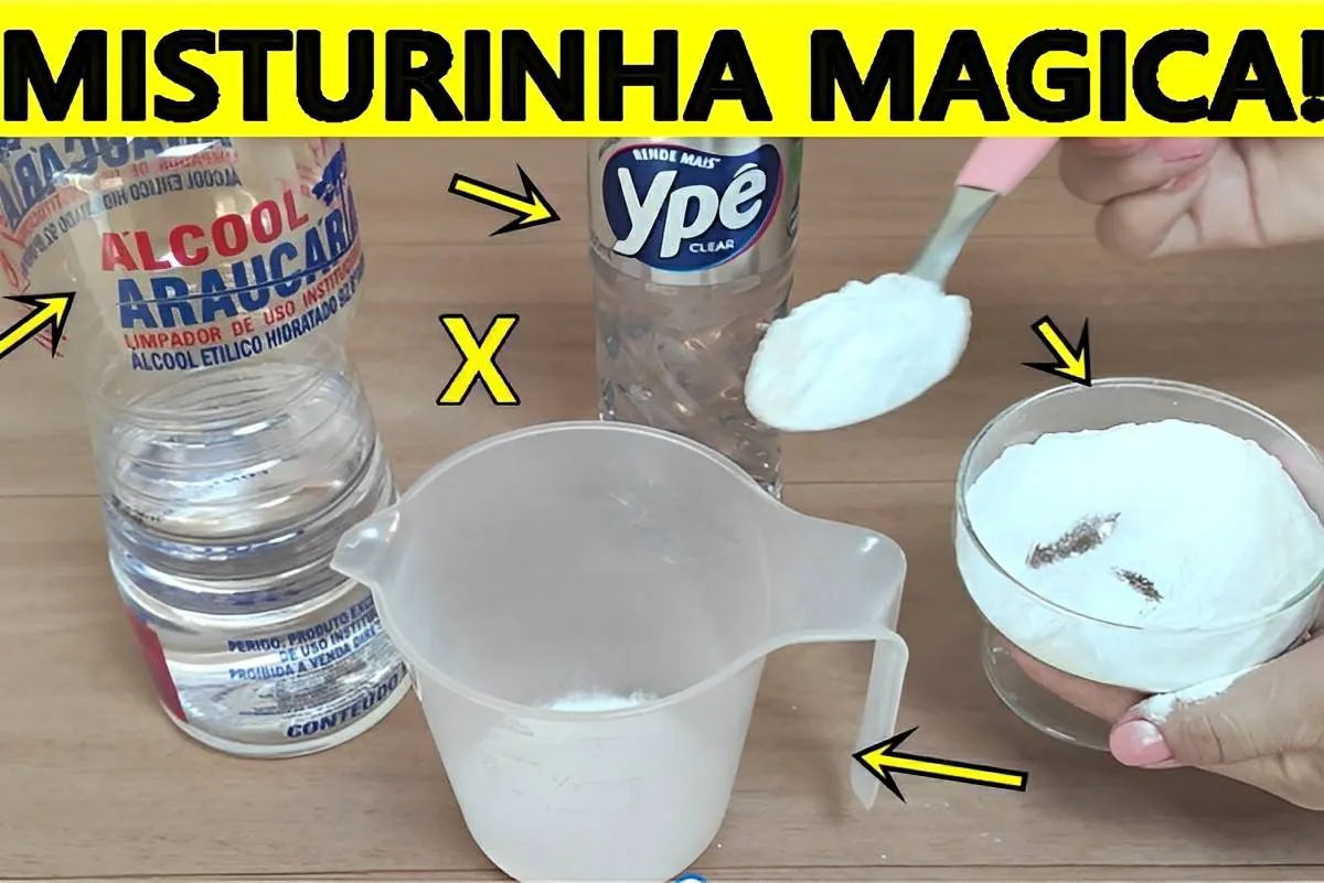 Misturinha mágica infalível para deixar seu banheiro limpo e