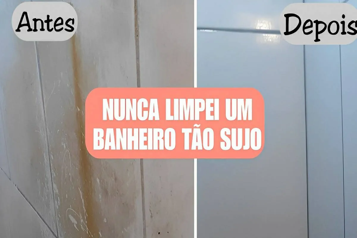 Misturinha para limpar azulejo encardido depois que usei meu