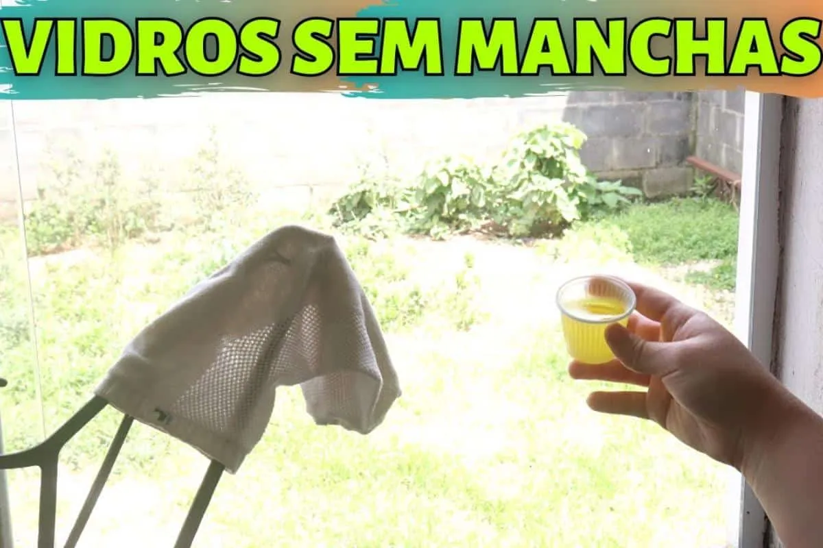 Misturinha para limpar vidros blindex: janelas e box transpa