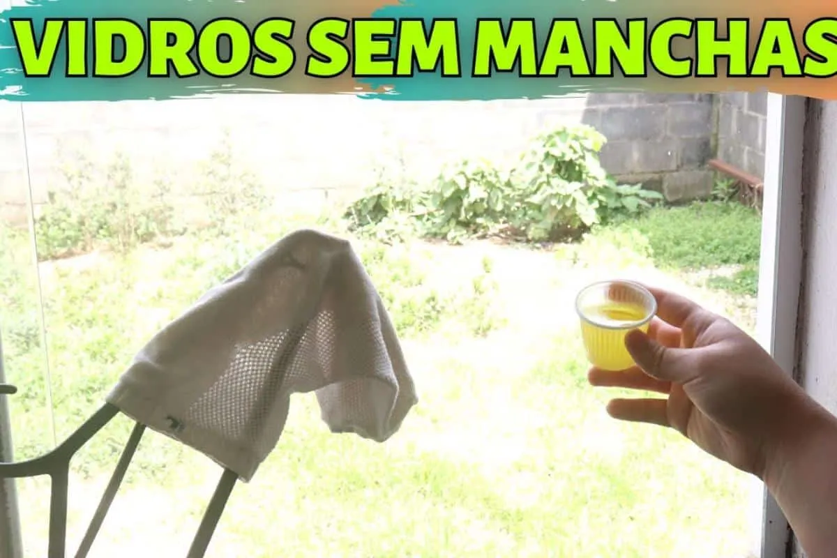 Misturinha para limpar vidros muito eficiente que não deixa