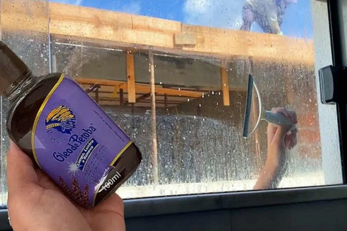 Misturinha para limpar vidros que funciona de verdade e não