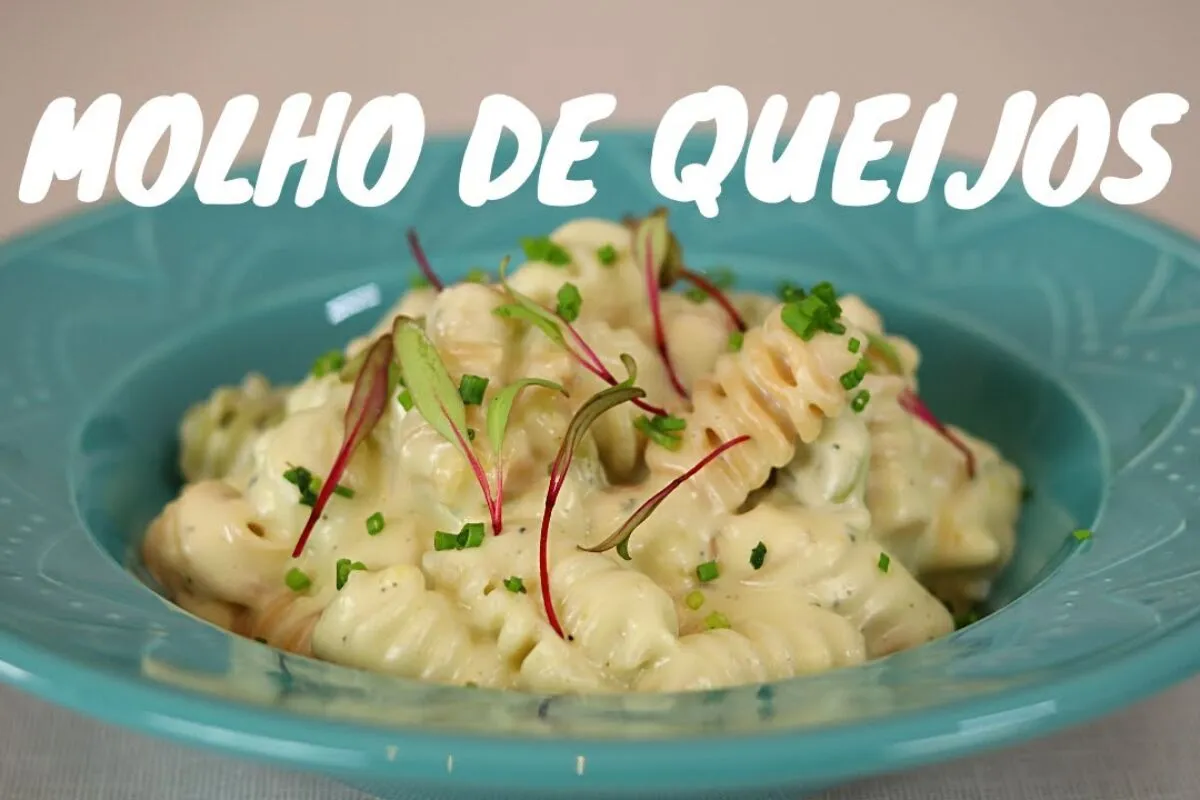 Molho de queijos cremoso e delicioso, descubra o segredo par