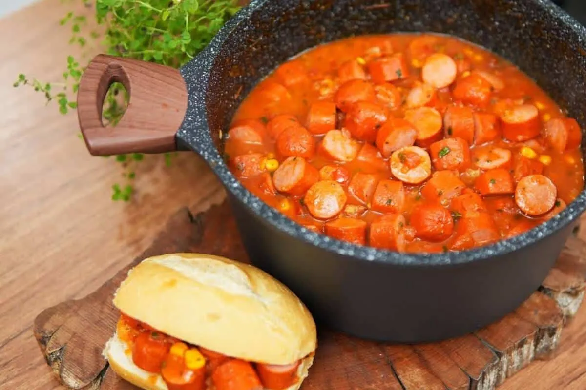 Molho de salsicha fácil e saboroso: você não querer fazer de