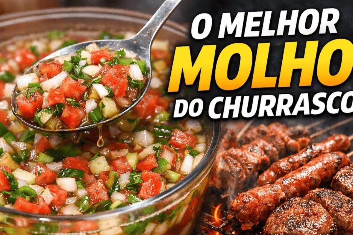 Molho para churrasco irresistível e muito fácil de preparar,