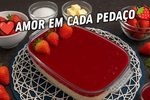 Morango do amor na travessa: surpreenda todo mundo com essa 