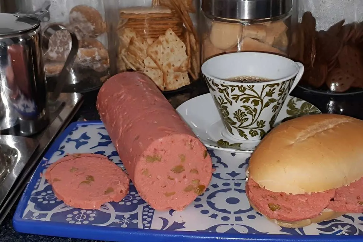 Mortadela caseira saudável e deliciosa para você fazer lanch