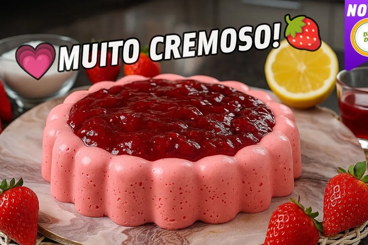 Mousse danoninho, uma sobremesa irresistível que as crianças