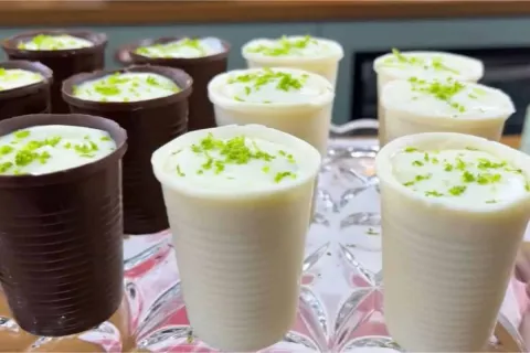 Mousse de limão sem fogão: sobremesa fácil e refrescante par