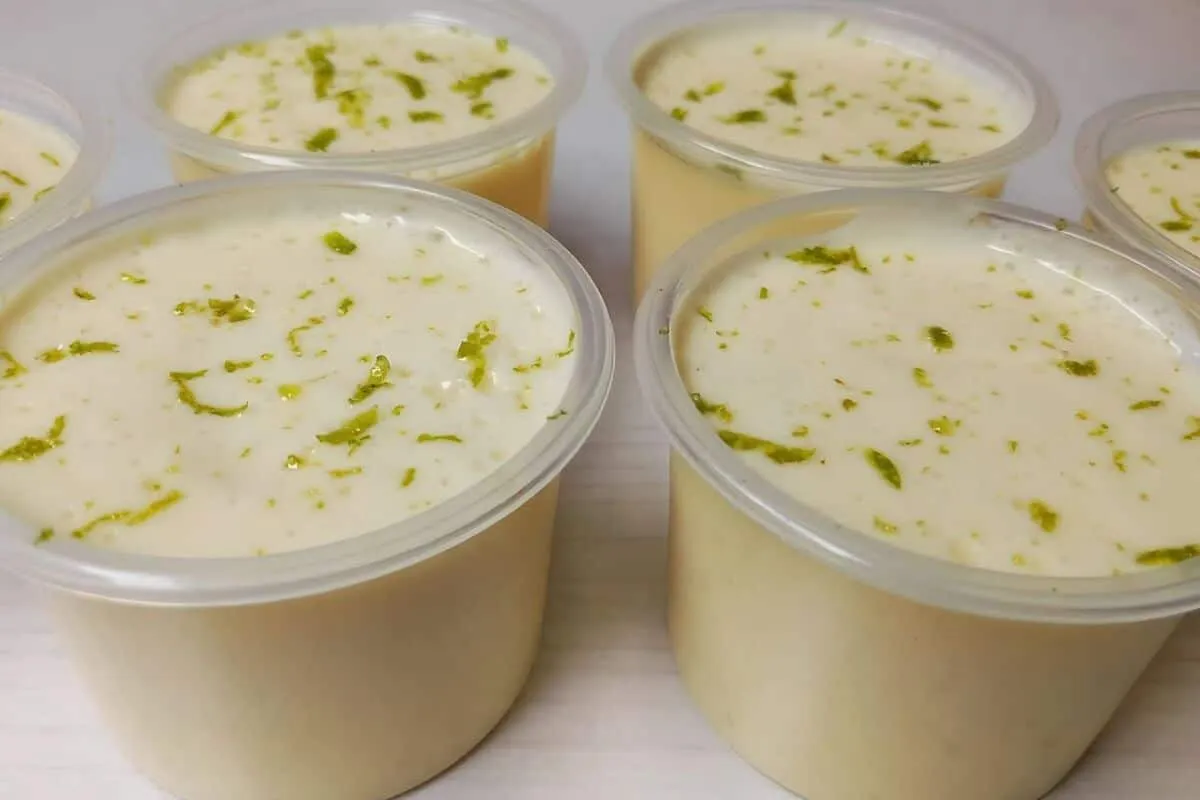 Mousse de limão super fácil e rápida sem gelatina, um doce g