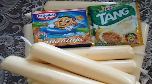Mousse de Maracujá no Saquinho
