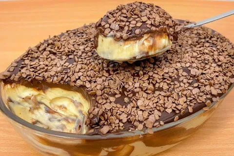 Mousse de maracujá trufado super cremoso: diferente e sem ge