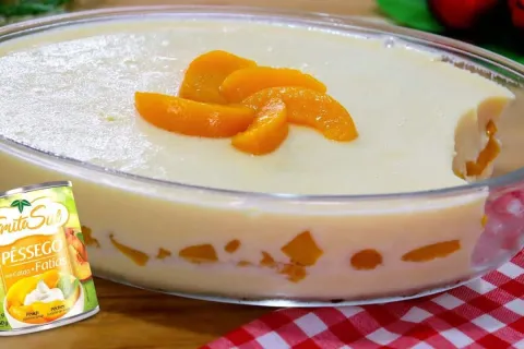 Mousse de pêssego: uma opção refrescante e deliciosa para en