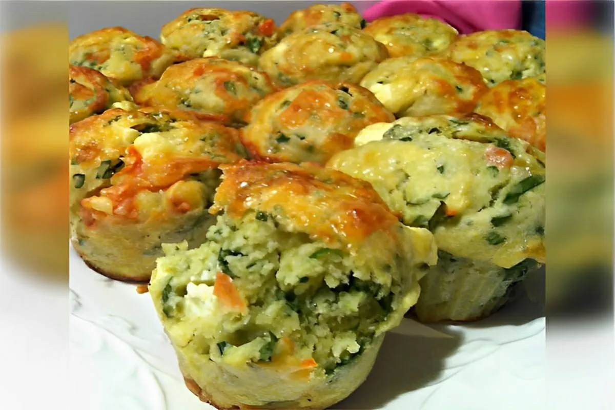 Muffin de espinafre um lanchinho rápido prático e saudável p