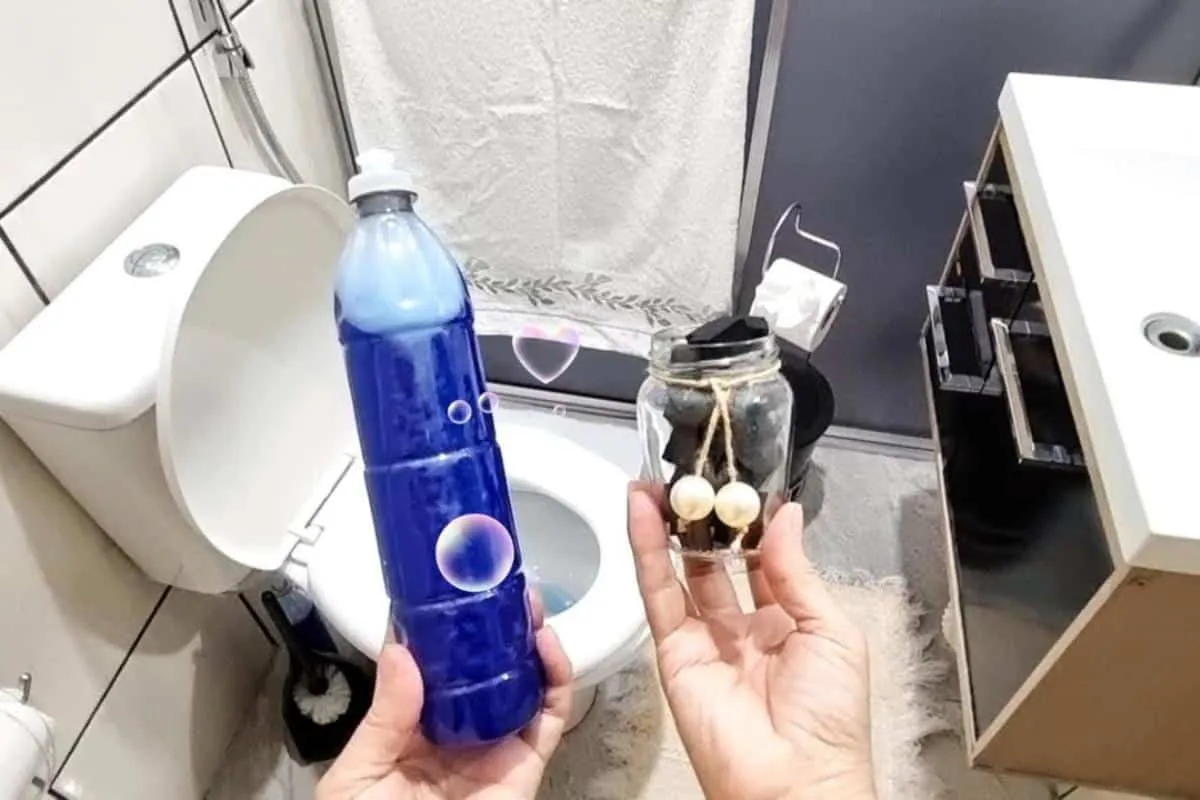 Multiuso caseiro que limpa e perfuma seu banheiro o dia inte