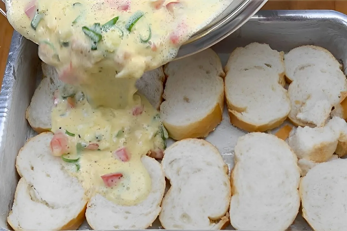 Não jogue pão velho fora faça um delicioso lanche com pão am
