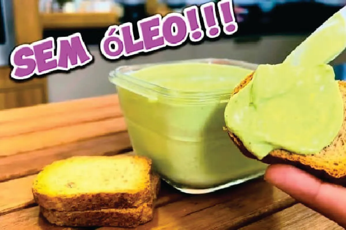 Nessa receita você aprende a fazer uma maionese de alho sem