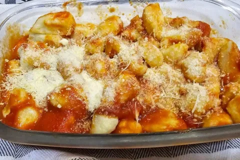 Nhoque de batata da nona que desmancha na boca numa receita 